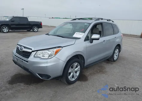 2016 Subaru Forester 2.5I Premium z USA, uszkodzony, nr VIN JF2SJADC8GH414527